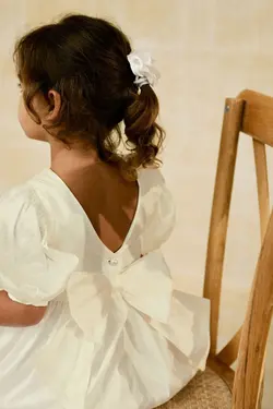 پیراهن تافته شیری