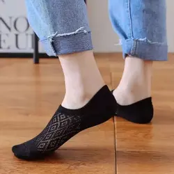 جوراب کالج زیرقوزکی قلاب‌بافی زنانه