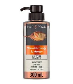 شامپو عسل و زردآلو هییر فود – مرطوب کننده بدون سولفات