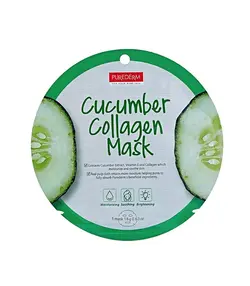 ماسک ورقی صورت خیار پیوردرم – کلاژن ساز