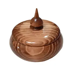 قندان چوبی مدل نگین