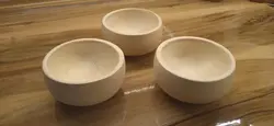 آجیل خوری چوبی سه عددی خام