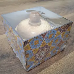 قندان چوبی بهمراه جعبه