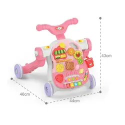 واکر کودک موزیکال 5 کاره هانگر Huanger مدل 5in1