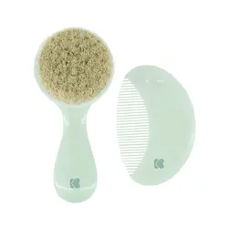 ست شانه و برس نوزاد کیکابو Kikkaboo مدل Savanna