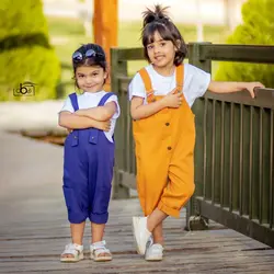 بیلر کتان رنگی