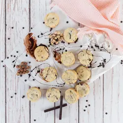 کوکی فندق شکلات