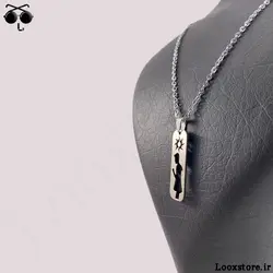 گردنبند ست دختر و پسر طرح ماه و خورشید (مگنتی)