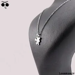 گردنبند ست عاشقانه پازلی قلب