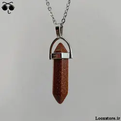 گردنبند جذاب منشور دلربا طلایی