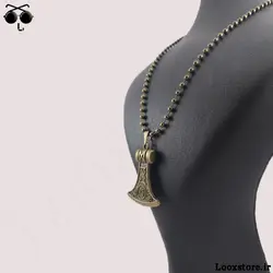 گردنبند طرح تبر وایکینگ ارزان قیمت