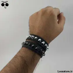 دستبند چرم شیک مردانه و زنانه