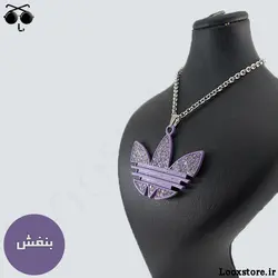 گردنبند آدیداس رنگی نگین دار بزرگ (در 12 مدل جذاب😍)