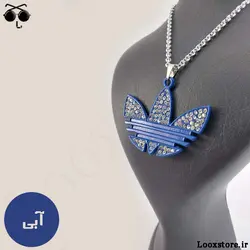 گردنبند آدیداس رنگی نگین دار بزرگ (در 12 مدل جذاب😍)