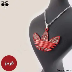 گردنبند آدیداس رنگی نگین دار بزرگ (در 12 مدل جذاب😍)