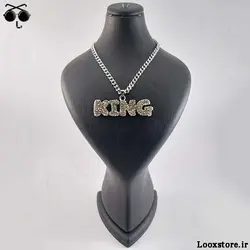 گردنبند گنگ طرح کینگ فول نگین