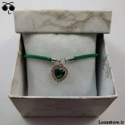 دستبند دخترانه مدل آسانسوری آویز قلب