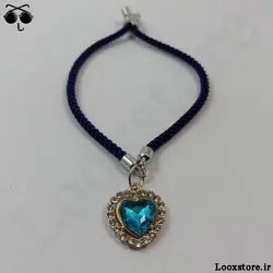 دستبند دخترانه مدل آسانسوری آویز قلب