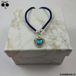 دستبند دخترانه مدل آسانسوری آویز قلب