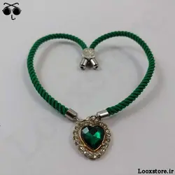 دستبند دخترانه مدل آسانسوری آویز قلب