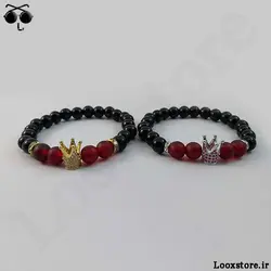 دستبند حرفه ای تاج فول نگین سواروسکی