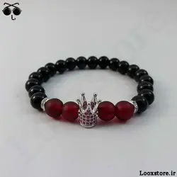 دستبند حرفه ای تاج فول نگین سواروسکی