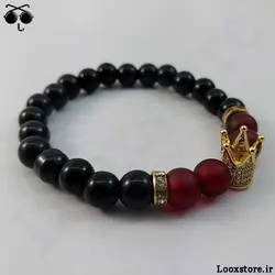 دستبند حرفه ای تاج فول نگین سواروسکی