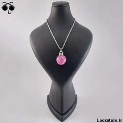 گردنبند گوی شیشه ای اکلیلی