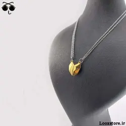 گردنبند عاشقانه ست مدل قلب آهنربایی (مگنتی)