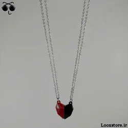 گردنبند عاشقانه ست مدل قلب آهنربایی (مگنتی)