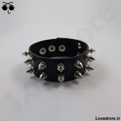 دستبند گنگ اسپایک دار دو ردیف