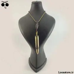 گردنبند فندک بنزینی با طرح فشنگ (گلوله)