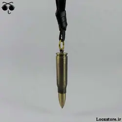 گردنبند فندک بنزینی با طرح فشنگ (گلوله)