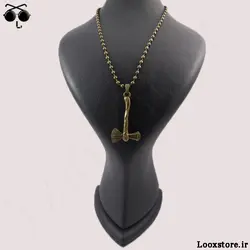 گردنبند طرح تبر درخت زنجیری