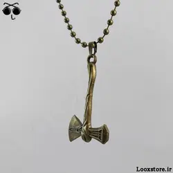 گردنبند طرح تبر درخت زنجیری