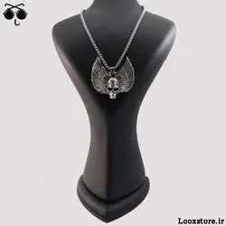 گردنبند گنگ مدل اسکلت پرنده نقره ای!