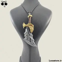 گردنبند طرح شمشیر خدای جنگ