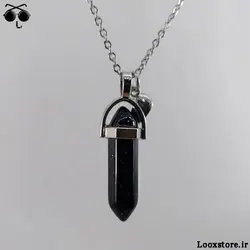 گردنبند ست عاشقانه منشوری سنگ دلربا