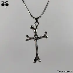 گردنبند جذاب صلیب استخوانی!