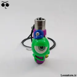 فندک گردنبندی مدل مایک کارخانه هیولاها! + جاکلیدی