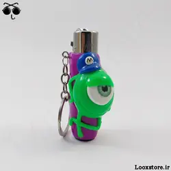 فندک گردنبندی مدل مایک کارخانه هیولاها! + جاکلیدی