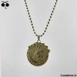 گردنبند طرح پاسور ارزان قیمت