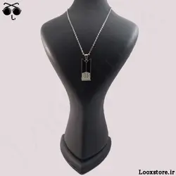 گردنبند ست بی تی اس سیاه و سفید