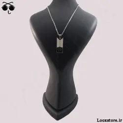 گردنبند ست بی تی اس سیاه و سفید