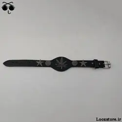 دستبند چرمی حرفه ای مدل برگ!