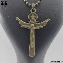 گردنبند صلیب عیسی مسیح ارزان