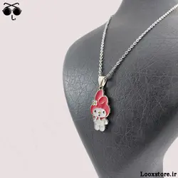 گردنبند ست کرومی و ملودی کیوت