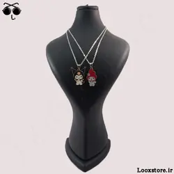 گردنبند ست کرومی و ملودی کیوت