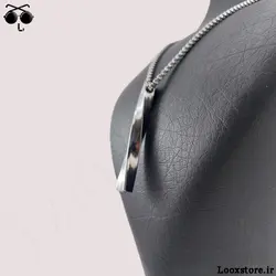 گردنبند مکعب عشق پیچی با زنجیر ویتالی