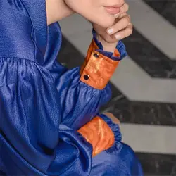 ست بلوز شلوار کریستال رگولار آبی